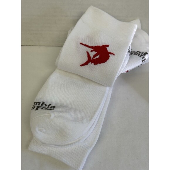 Columbia PFG Mens Red White Blue 3 Pack Pairs Crew Socks 6-12 New With T… - Picture 3 of 4